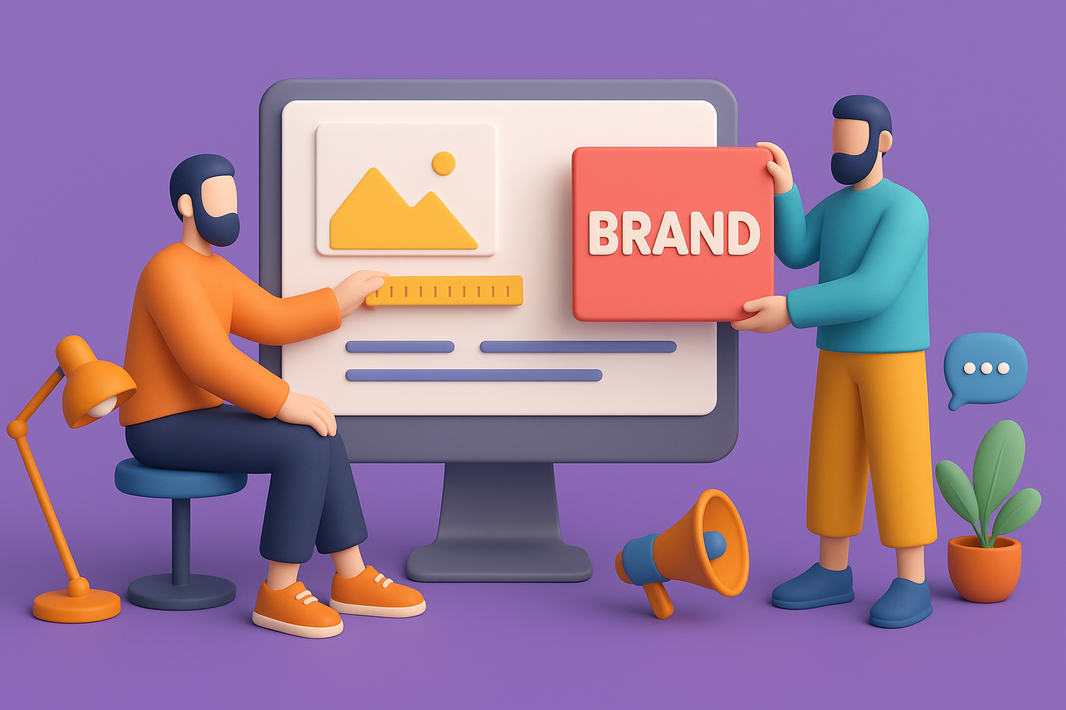 Ilustrasi Kerjasama Branding